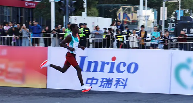 Inrico Powers Communication for the 10th Shenzhen Marathon