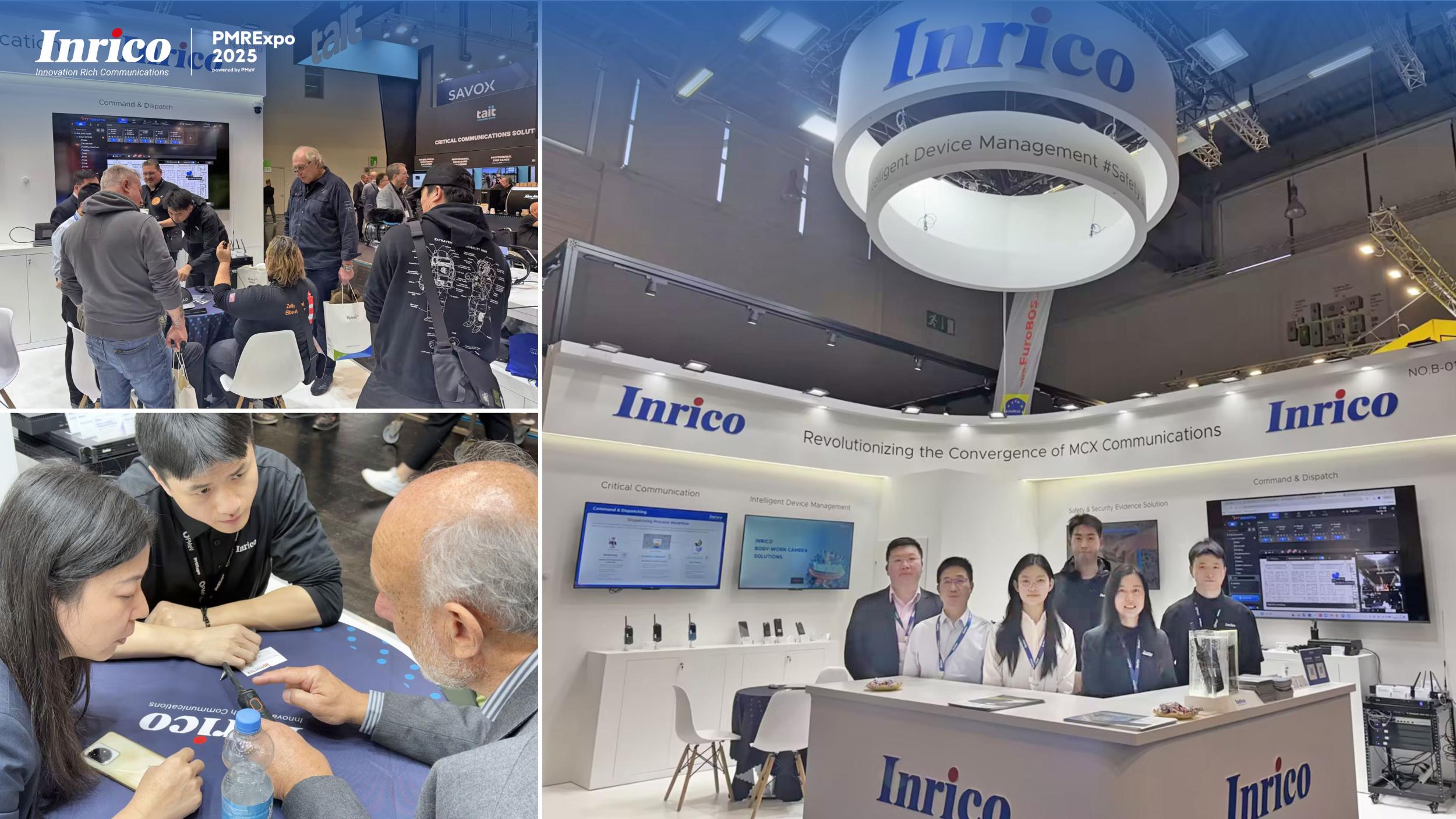 Inrico Showcases Next-Generation Secure Communication Solutions at PMRExpo 2025
