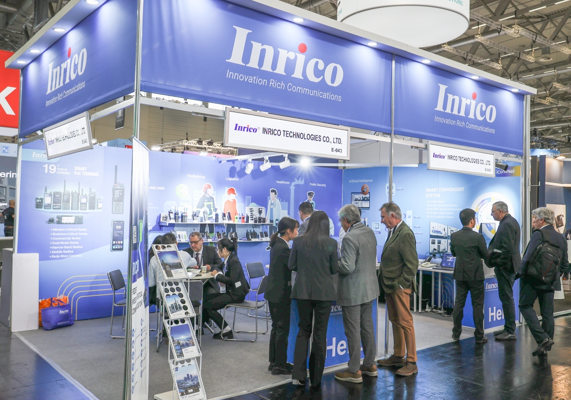 Inrico Showcases Smart 5G Push-to-talk Device at PMRExpo 2023